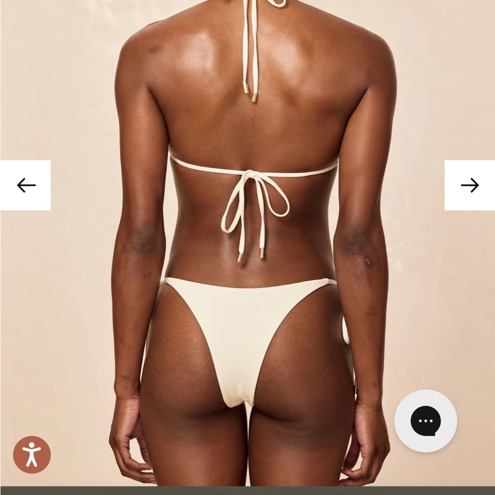 Monday Swimwear Ibiza Blue Morocco top and Palma bottom - Picture 7 of 7